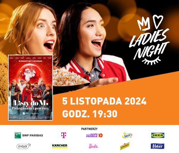 Ladies NIght Listy do M.