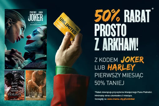 Jesień pełna filmowych hitów. Skorzystaj z promocji i zobacz je wszystkie z kartą Unlimited!