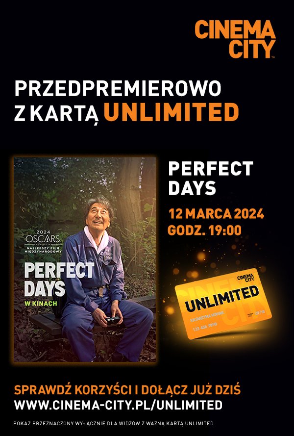 Unlimited Show - Perfect Days poster