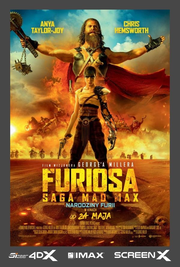 Furiosa: Saga Mad Max poster