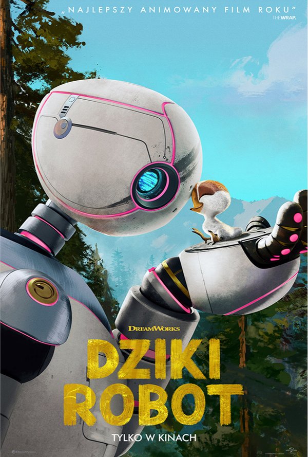 Dziki robot poster