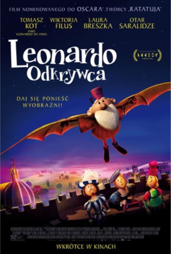 Leonardo. Odkrywca poster
