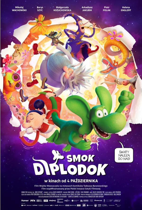 Smok Diplodok poster