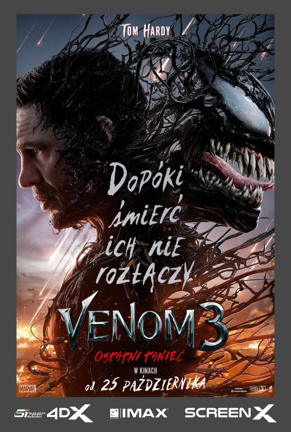 Venom 3: Ostatni Taniec poster