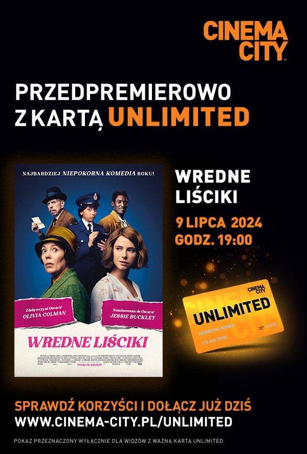 Unlimited Show - Wredne liściki poster