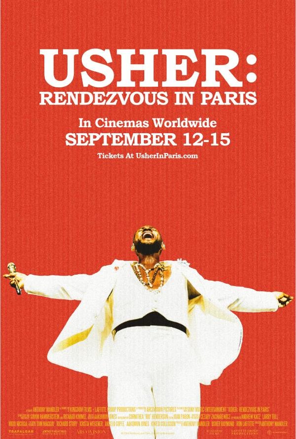 USHER: RENDEZVOUS IN PARIS poster