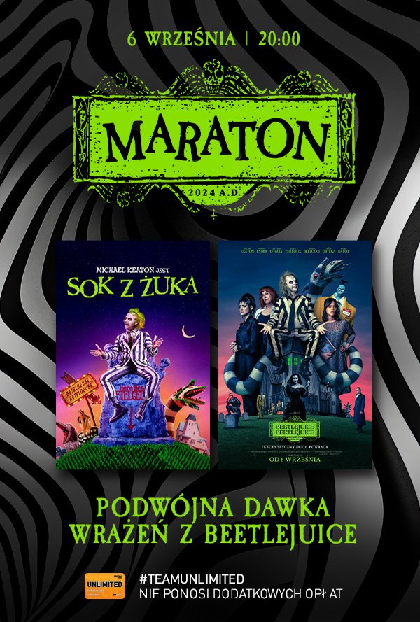 Maraton Beetlejuice poster