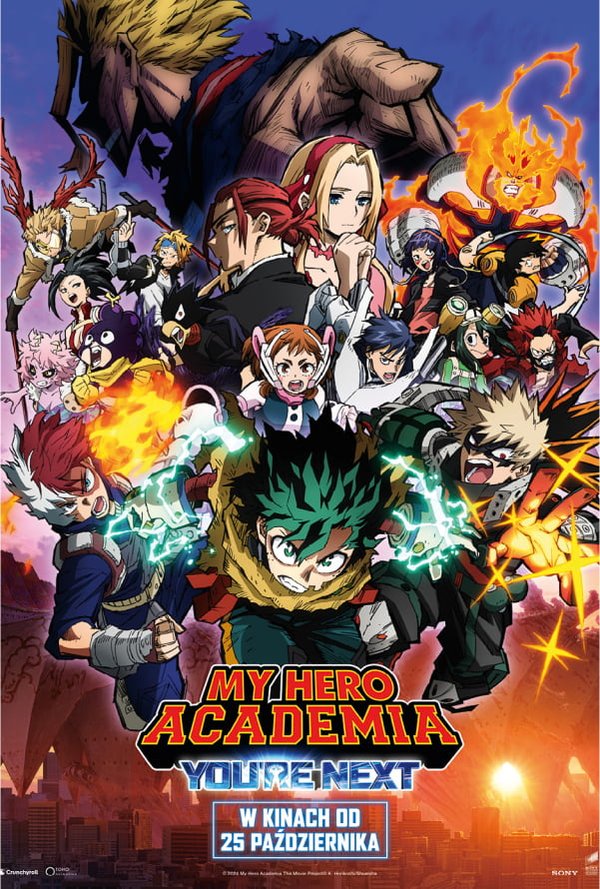 My Hero Academia: You're Next poster