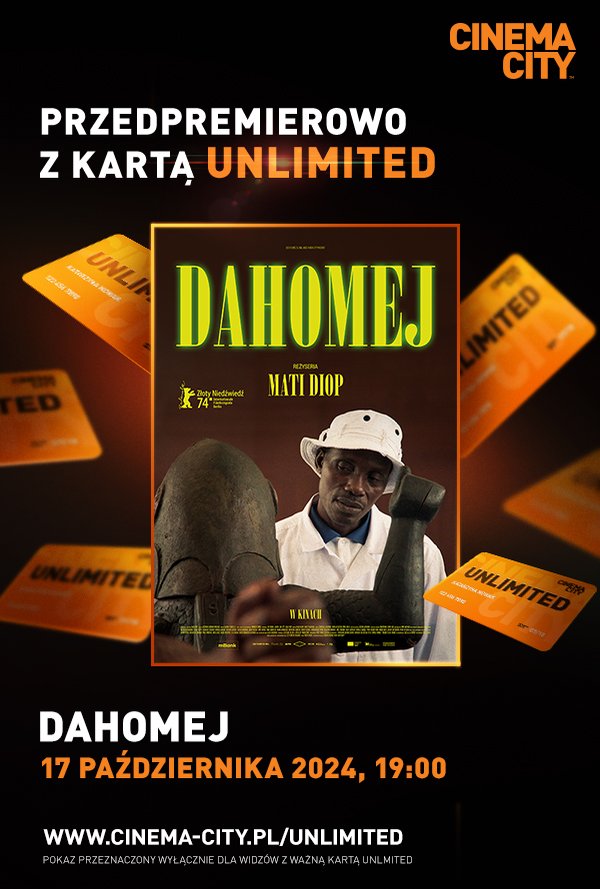 UNLIMITED SHOW - Dahomej poster