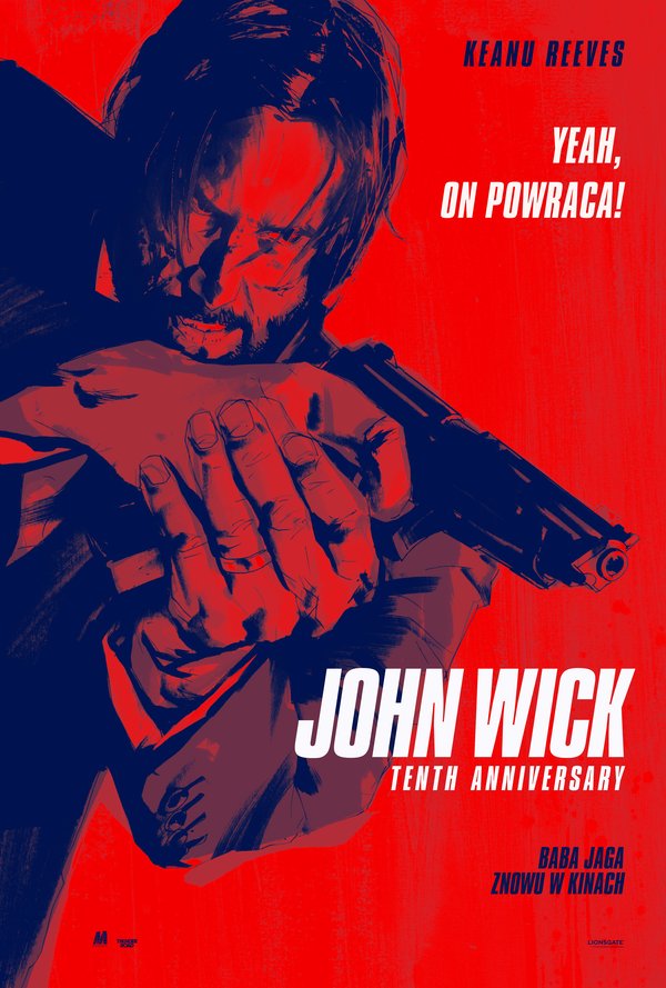 John Wick 10th anniversary poster