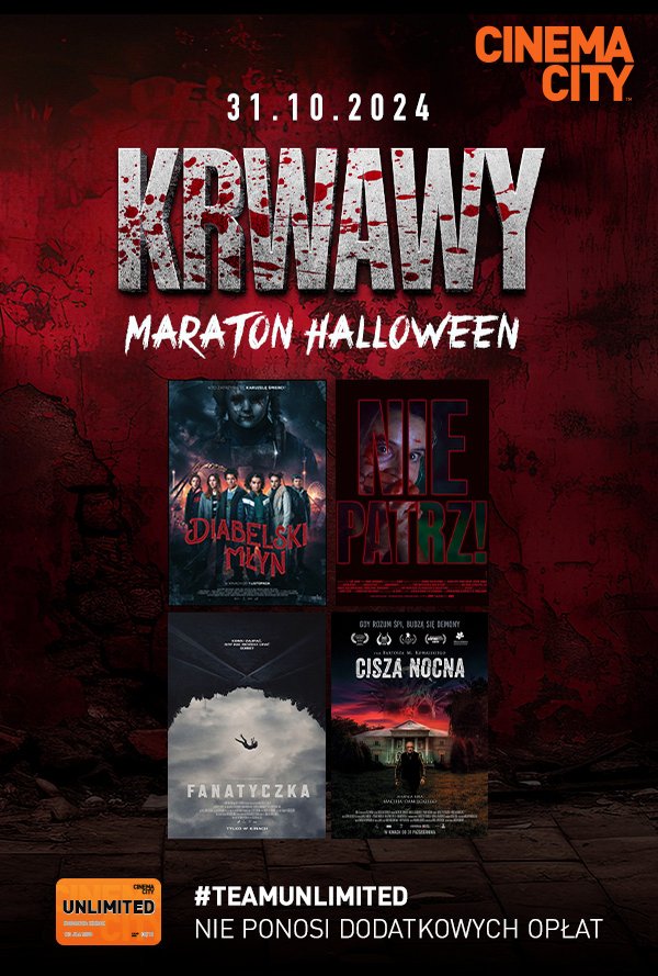 Krwawy maraton Halloween 2024 poster