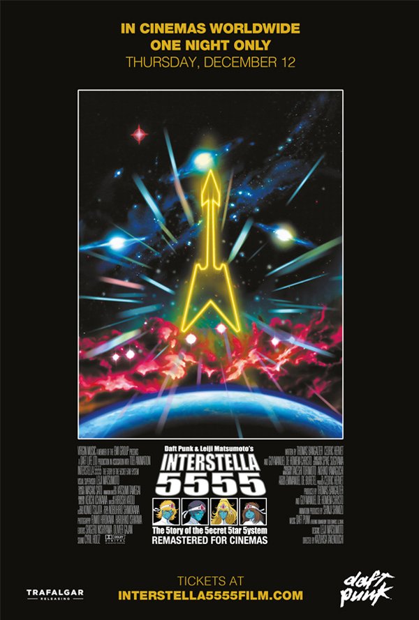 Daft Punk & Leiji Matsumoto: Interstella 5555 poster